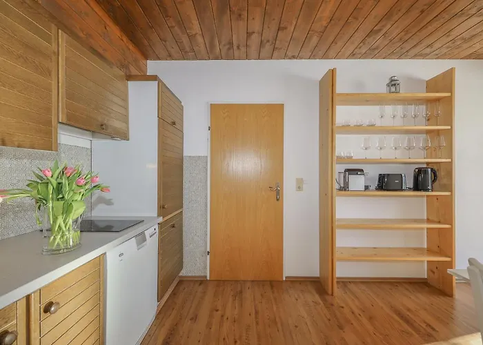 Auf Dem Schlossberg - Bergblick شقة فيبربرن